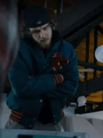 Jack Harlow The Instigators Blue Varsity Jacket - Image 3