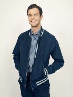 Jack Quaid The Boys Blue Varsity Jacket