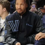 Jalen Brunson Villanova Premium Black Varsity Jacket