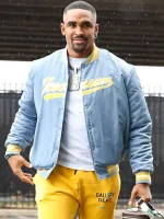 Jalen Hurts Ice Cream Blue Varsity Jacket