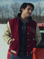Kevin Alves Locke & key Red Varsity Jacket