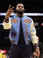 LeBron James NBA 2022 Varsity Jacket