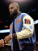 LeBron James NBA 2022 Varsity Jacket - Image 2