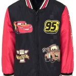 Lightning McQueen Disney Cars Varsity Jacket