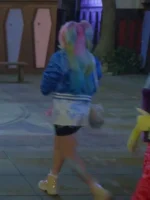 Lina Lecompte Monster High 2 Blue Varsity Jacket - Image 2