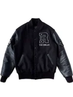 LL Cool J Rock The Bells Black Varsity Jacket - Image 2