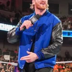 Logan Paul WWE Blue Varsity Jacket