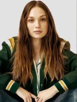 Maddie Ziegler Fitting In 2024 Varsity Jacket