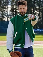 Marco Grazzini Hearts in the Game 2023 Green Varsity Jacket