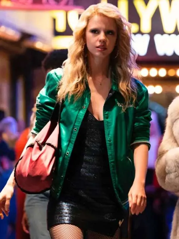 mia-goth-maxxxine-2024-green-jacket-01 Mia Goth MaXXXine 2024 Green Varsity Jacket - Image 1
