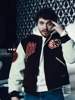 Nail Tech Jack Harlow Brown Varsity Jacket - Image 4