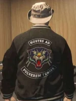 Panther GTA 6 Gray Varsity Jacket - Image 2