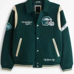 Philadelphia Eagles Green Varsity Jacket
