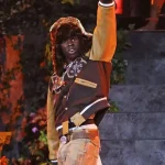 Rema Brit Awards 2024 Performance Varsity Jacket