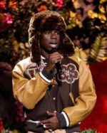 Rema Brit Awards 2024 Performance Varsity Jacket - Image 2