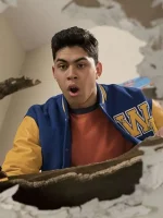Rubén Amaro Jr. The Goldbergs Blue Varsity Jacket - Image 2