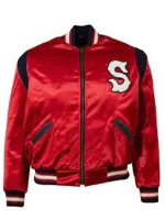 Sacramento Solons 1950 Red Satin Varsity Jacket