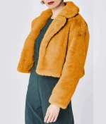 Selena Gomez Only Murders in the Building Orange Jacket - Image 3