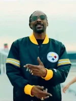 Snoop Dogg Back In The Game Black Varsity Jacket