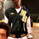 Snoop Dogg Mac & Devin Go to High School 2012 Black Varsity Jacket