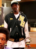 Snoop Dogg Mac & Devin Go to High School 2012 Black Varsity Jacket