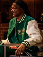 Snoop Dogg x Death Row Records Green Varsity Jacket - Image 3