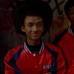 The Get Down Brothers Dizzee Red Satin Varsity Jacket