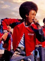 The Get Down Brothers Dizzee Red Satin Varsity Jacket - Image 2