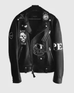Antoni Porowski Lego Black Leather Jacket - Image 2