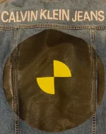 ASAP Rocky Calvin Klein Rugged Denim Jacket - Image 3