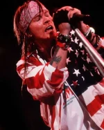 Axl Rose Vintage American Flag Jacket - Image 4