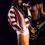 Axl Rose Vintage American Flag Jacket