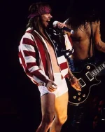 Axl Rose Vintage American Flag Jacket