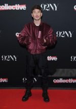 Barry Keoghan 92Y Talk Maroon Velvet Jacket - Image 4