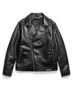 Bret Hart Hitman Hart Foundation 1997 Biker Jacket - Image 2