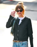Dakota Johnson Black Cardigan - Image 3