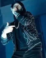 Eminem Houdini 2024 Black Patterned Jacket - Image 4
