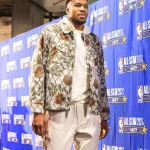 Giannis Antetokounmpo Nike Repel Flower Print Jacket