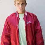 Jake Paul Team 10 Red Bomber Jacket