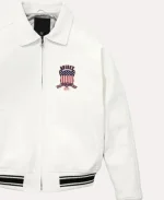 Lethal Bizzle Avirex USA White Jacket - Image 5