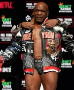 Mike Tyson Iron Mike Leather Jacket