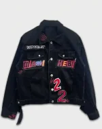 Neymar Jr The Butler Black Denim Jacket - Image 2