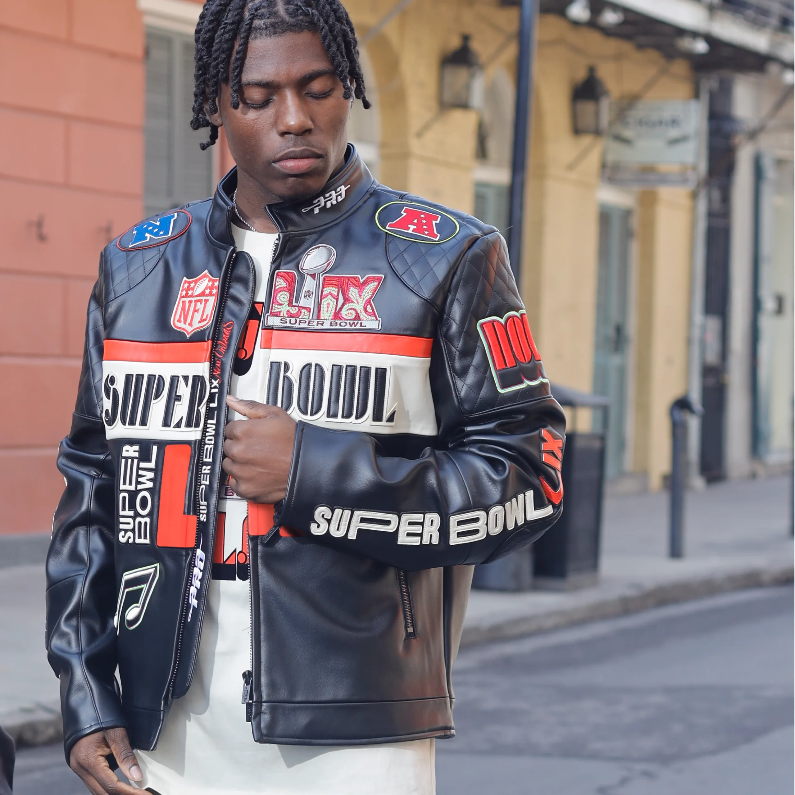 nfl-super-bowl-59-pinnacle-moto-leather-jacket-01 NFL Super Bowl 59 Pinnacle Moto Leather Jacket - Image 1