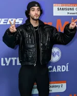 Ricky Limon 2024 MTV MIAW Award Leather Jacket - Image 2