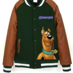 Scooby Doo Varsity Green and Brown Varsity Jacket