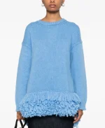 Stella x Taylor Swift Blue Fringed Sweater - Image 3