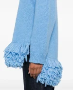 Stella x Taylor Swift Blue Fringed Sweater - Image 4