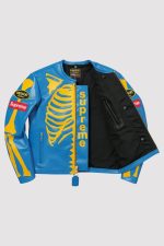 Supreme Vanson Leather Bones Biker Jacket - Image 2