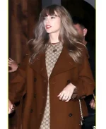 Taylor Swift Brown Trench Coat