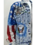Tony Alamo The United States of America Denim Jacket - Image 6